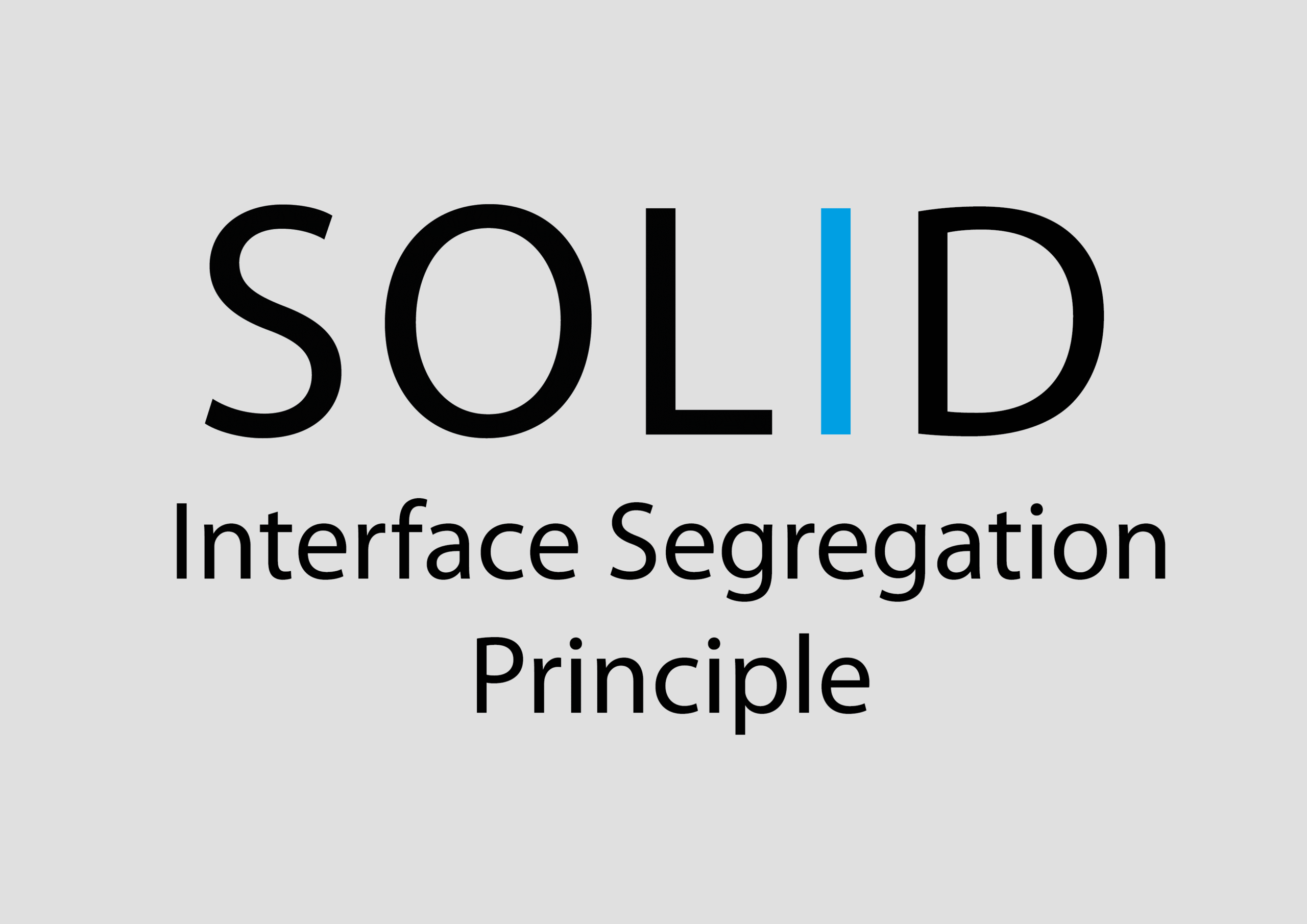 Interface Segregation Principle – mniej znaczy więcej