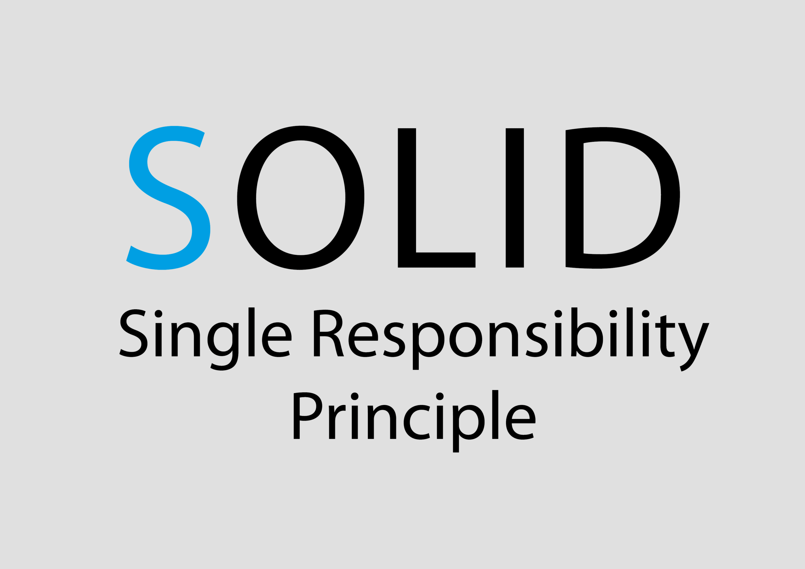 Single Responsibility Principle – jedna klasa, jedno zadanie